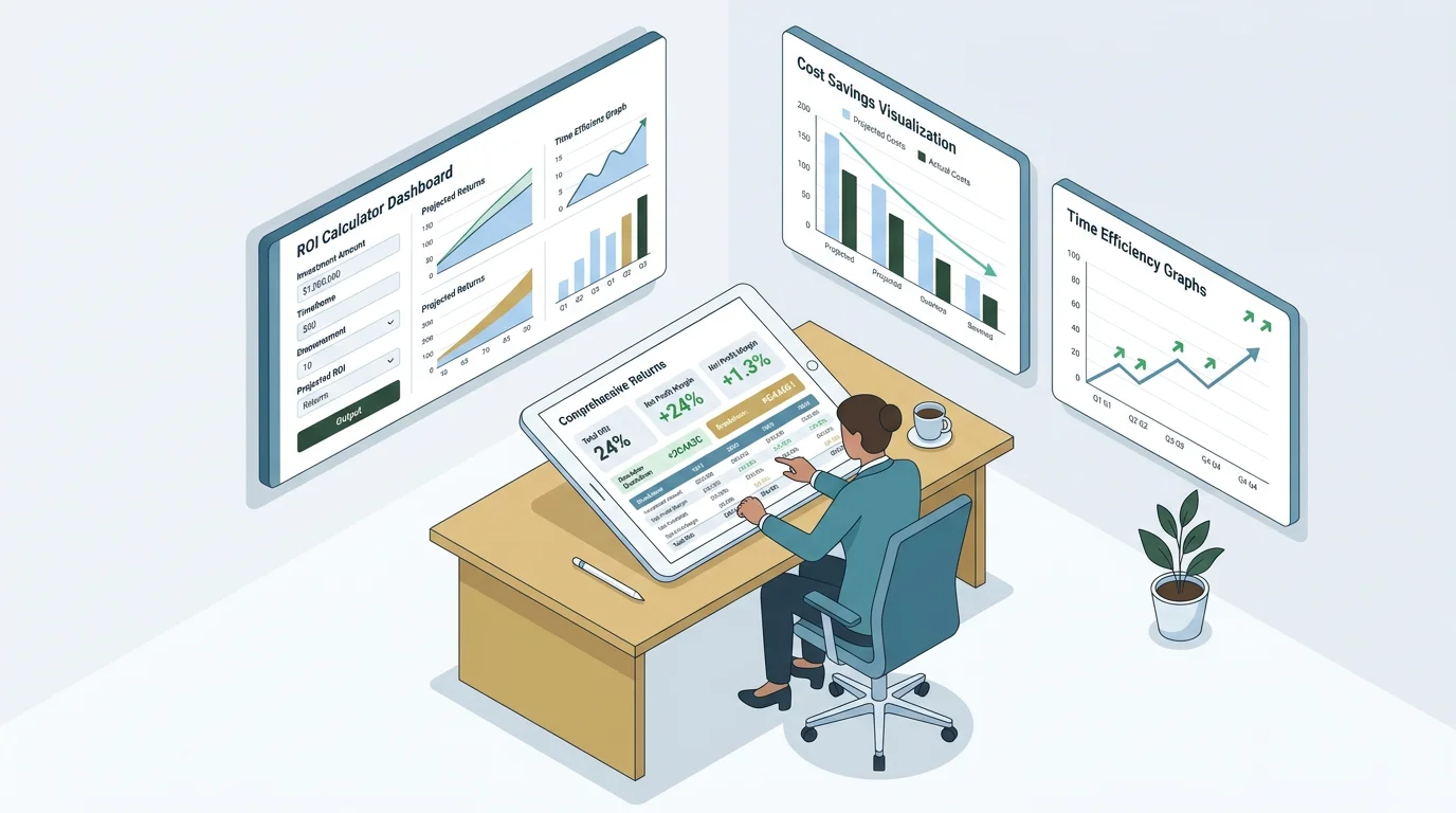 Healthcare Automation ROI: Calculate return on investment for healthcare automation with cost breakdown and efficiency gains